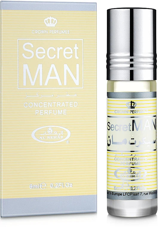 Al Rehab 6ml Roll On Perfume Oil - Secret Man