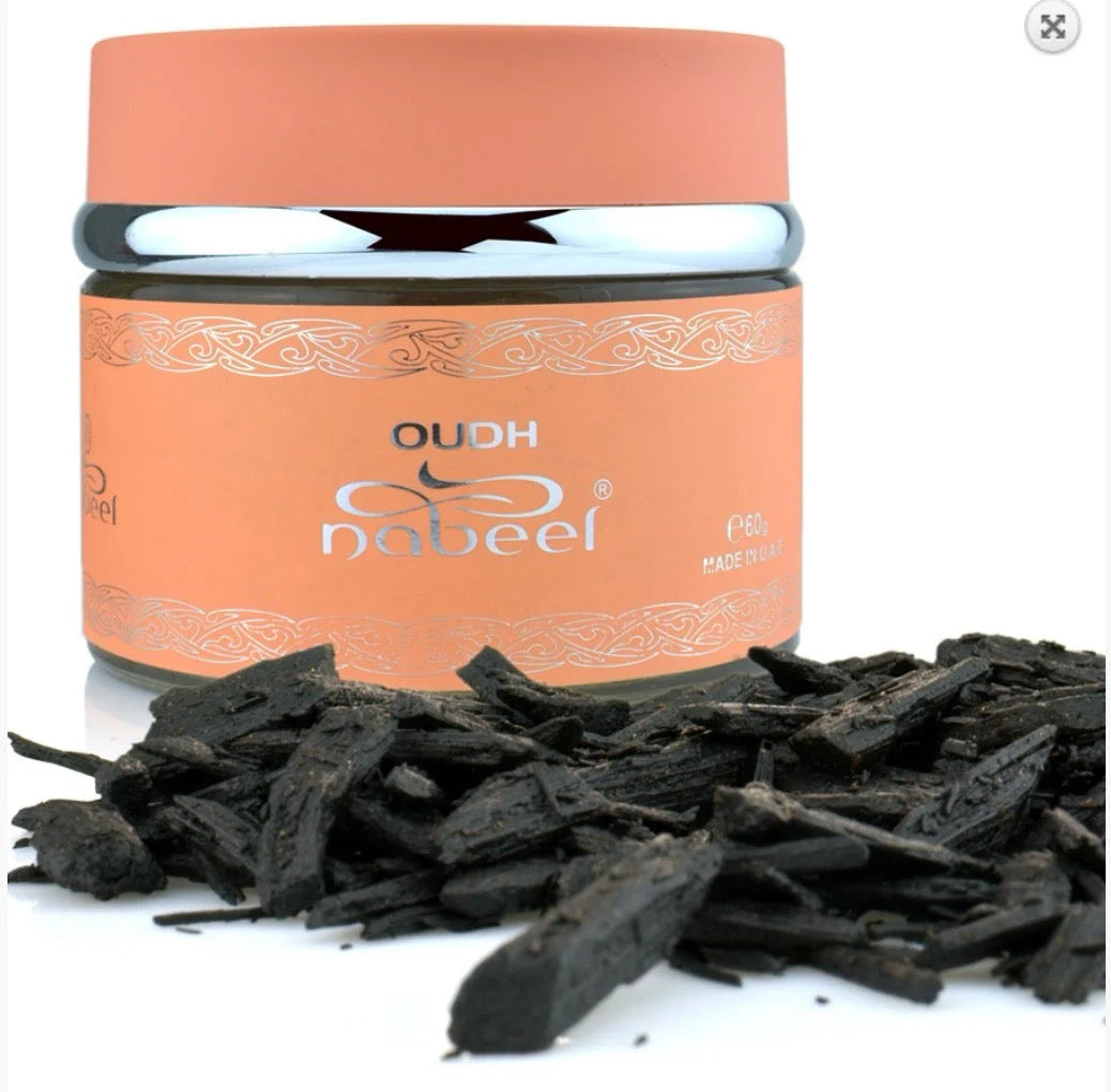 Nabeel Bakhoor Oud Jar - 60g