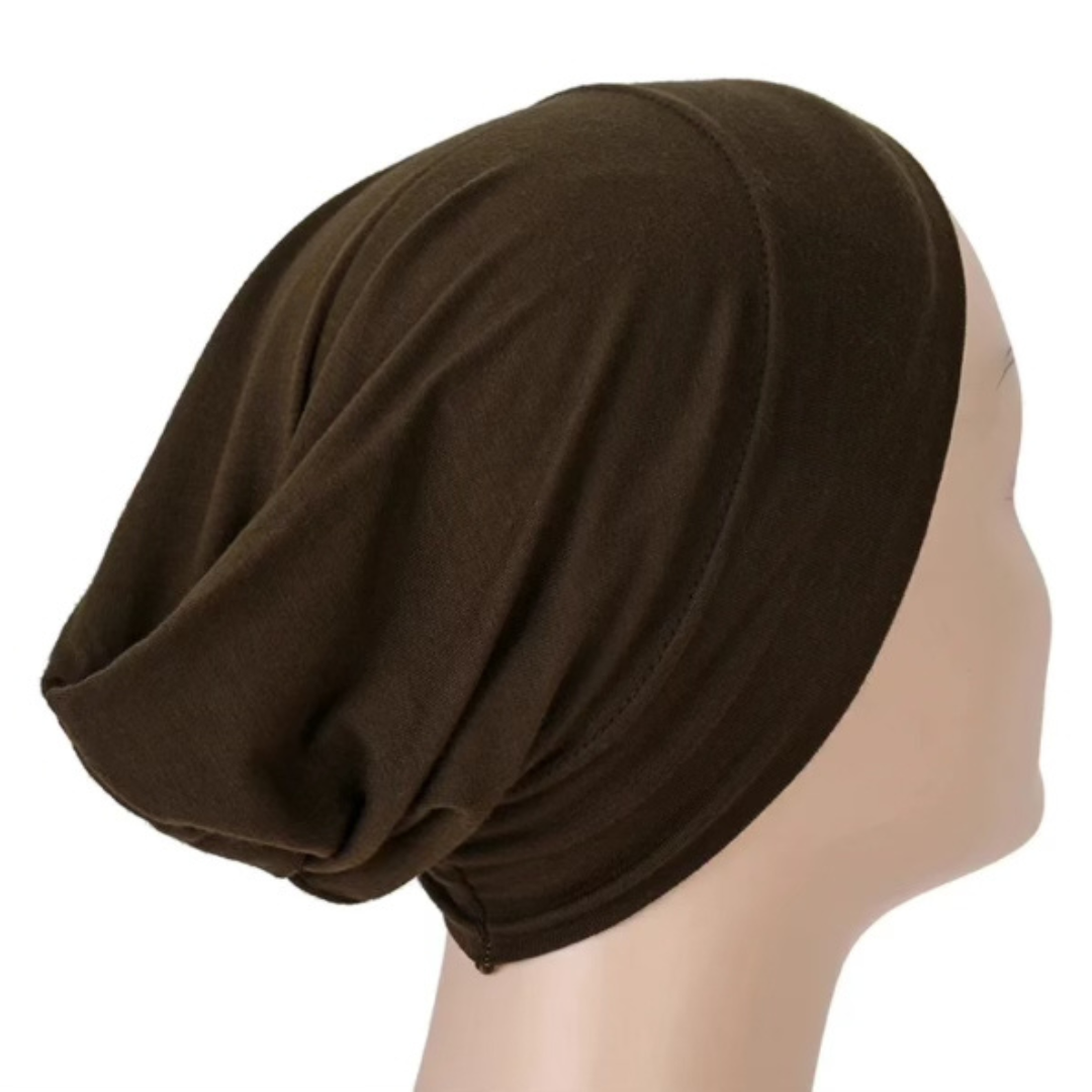 Bonnet Undercap - Chocolate Brown