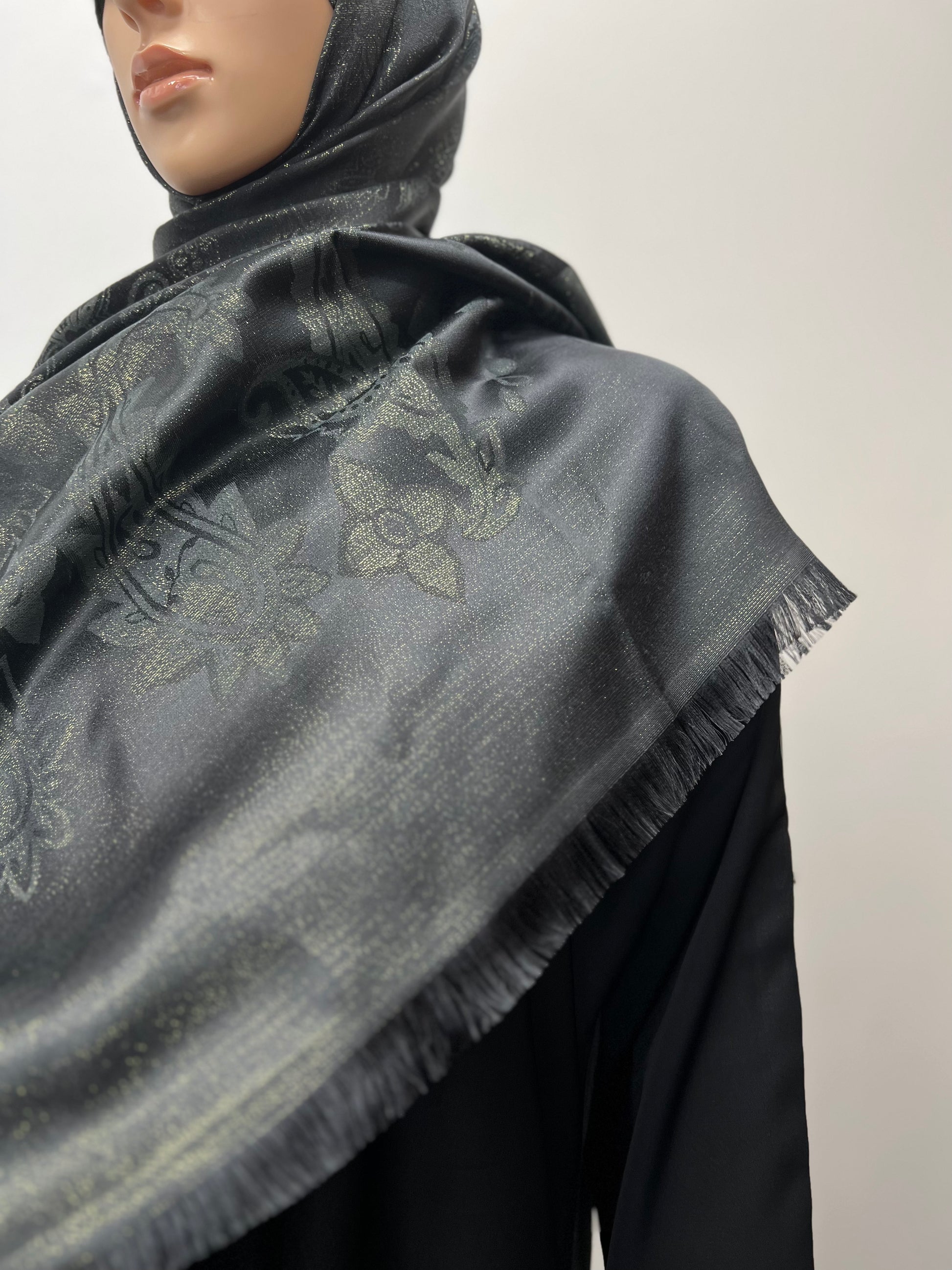 Paisley Silk - Black