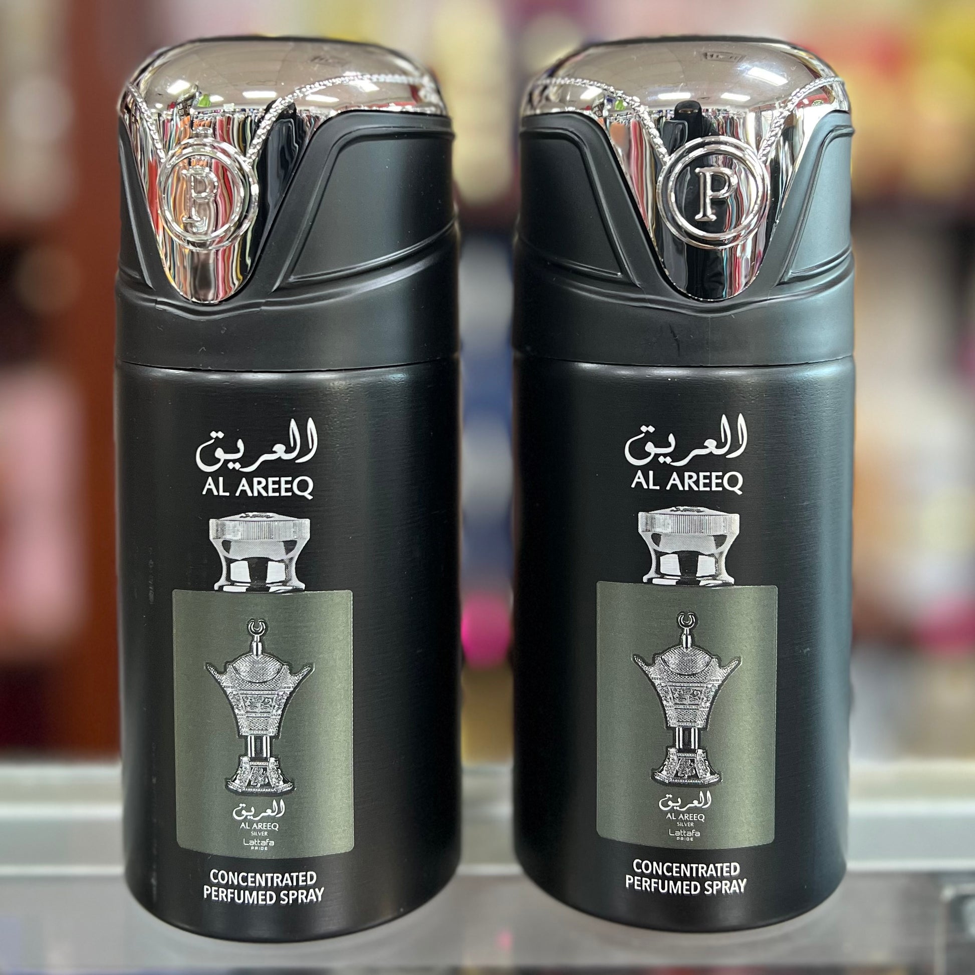 (2 PACK) Al Areeq Silver Perfume Spray - 250ml