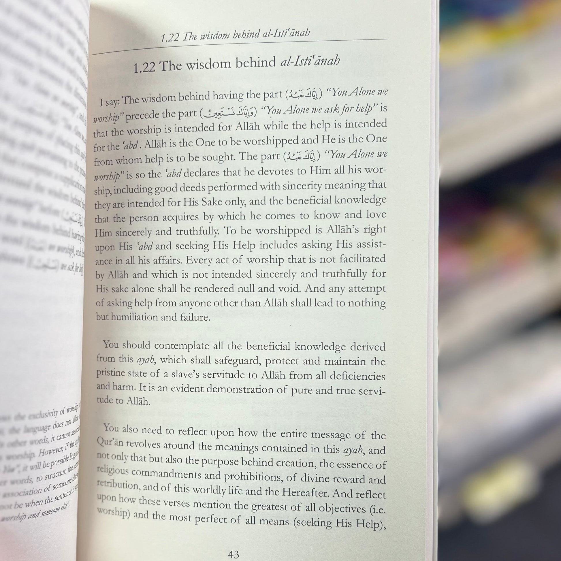 islamic Book about khushu and spirituality in Islamic prayer salah