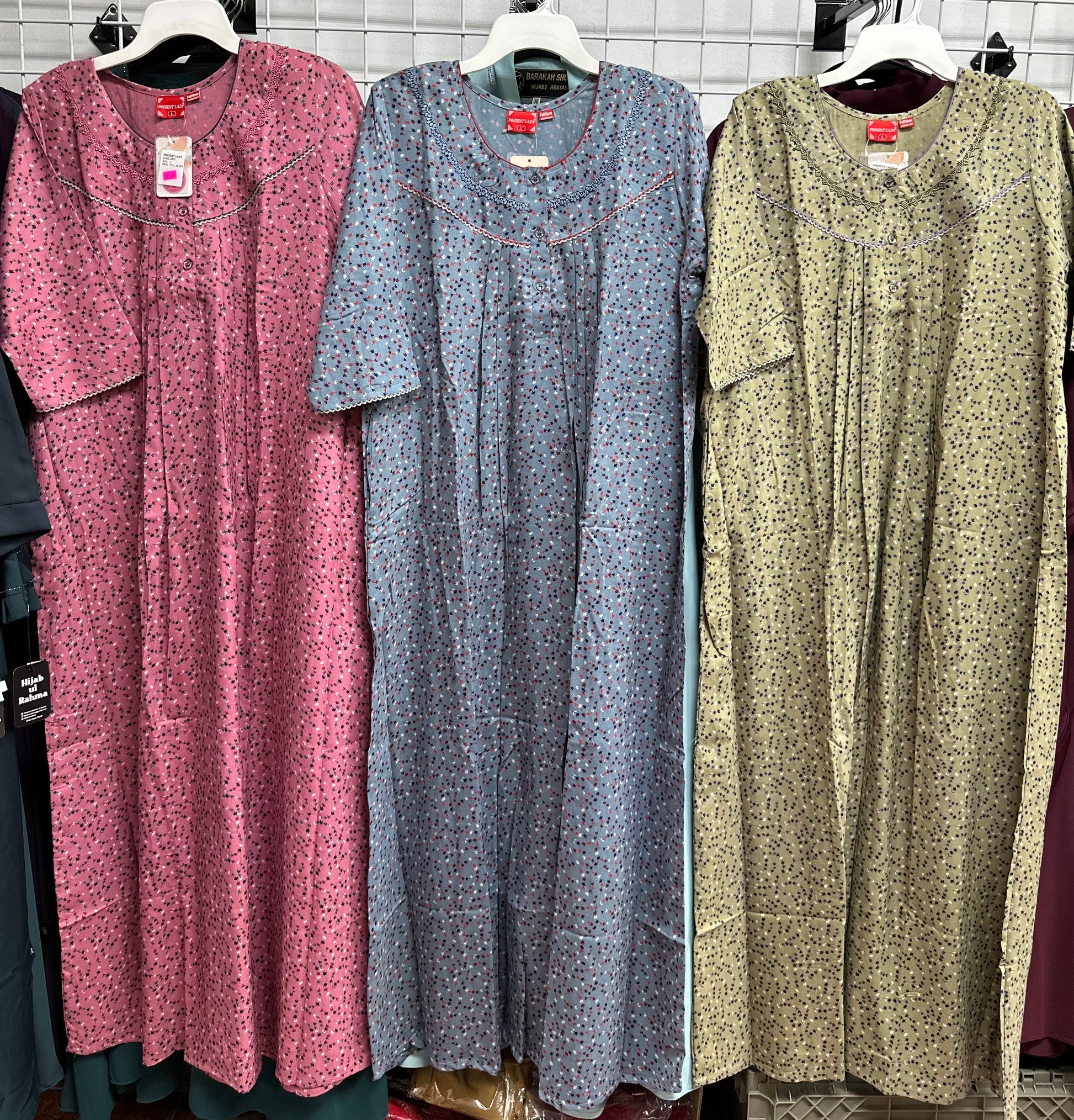 3/4 Sleeve Alpine Maxi Gown