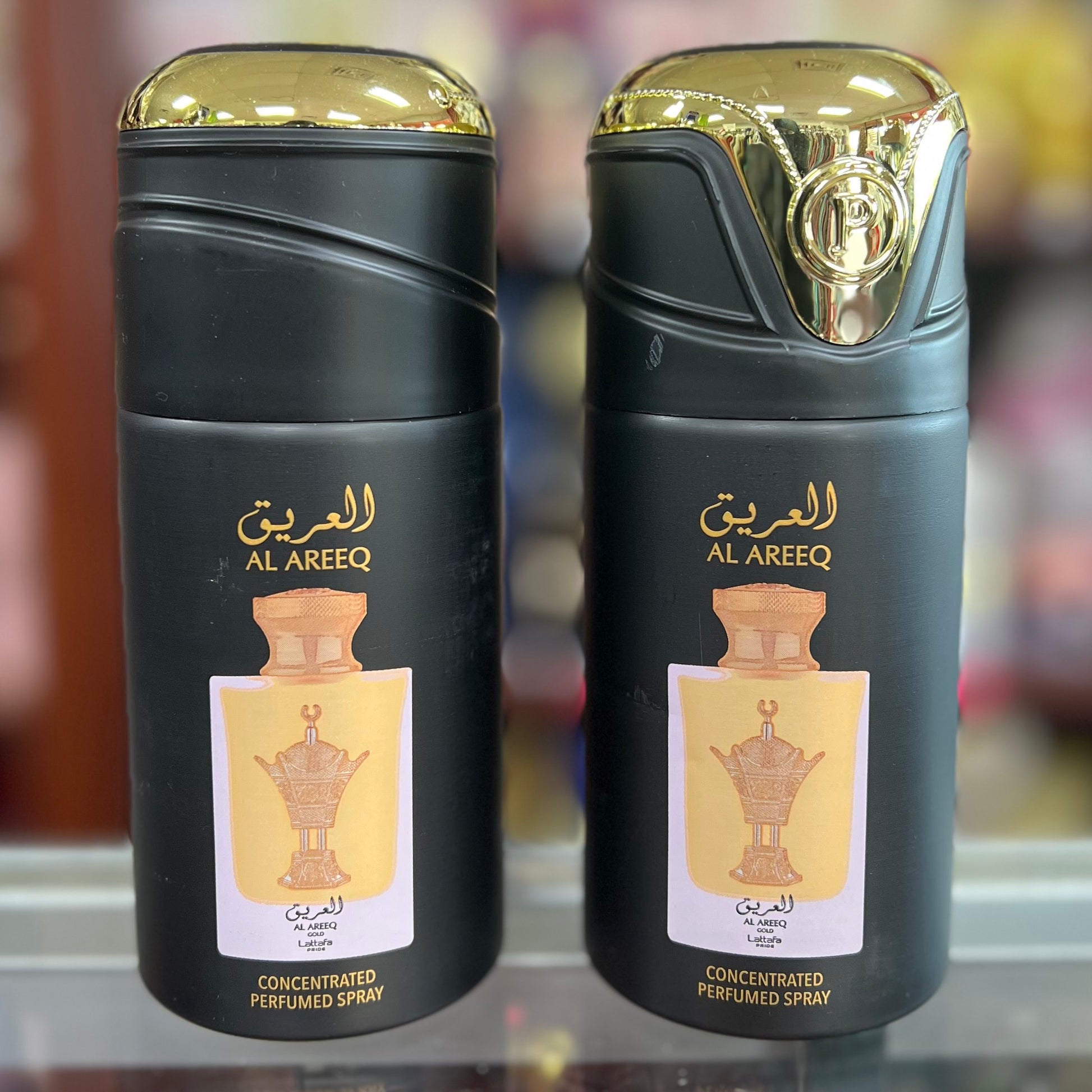 (2 PACK) Al Areeq Gold Perfume Spray - 250ml