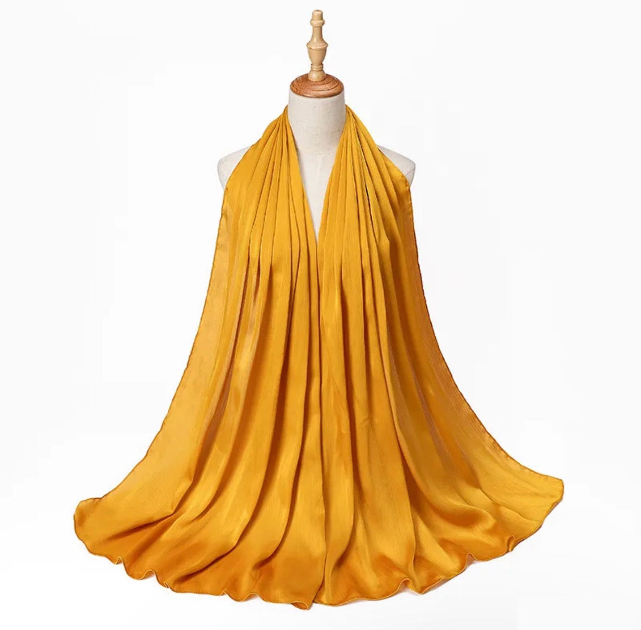 spider silk dress Crinkle Silk Hijab – Perfect Texture for Wedding Parties
