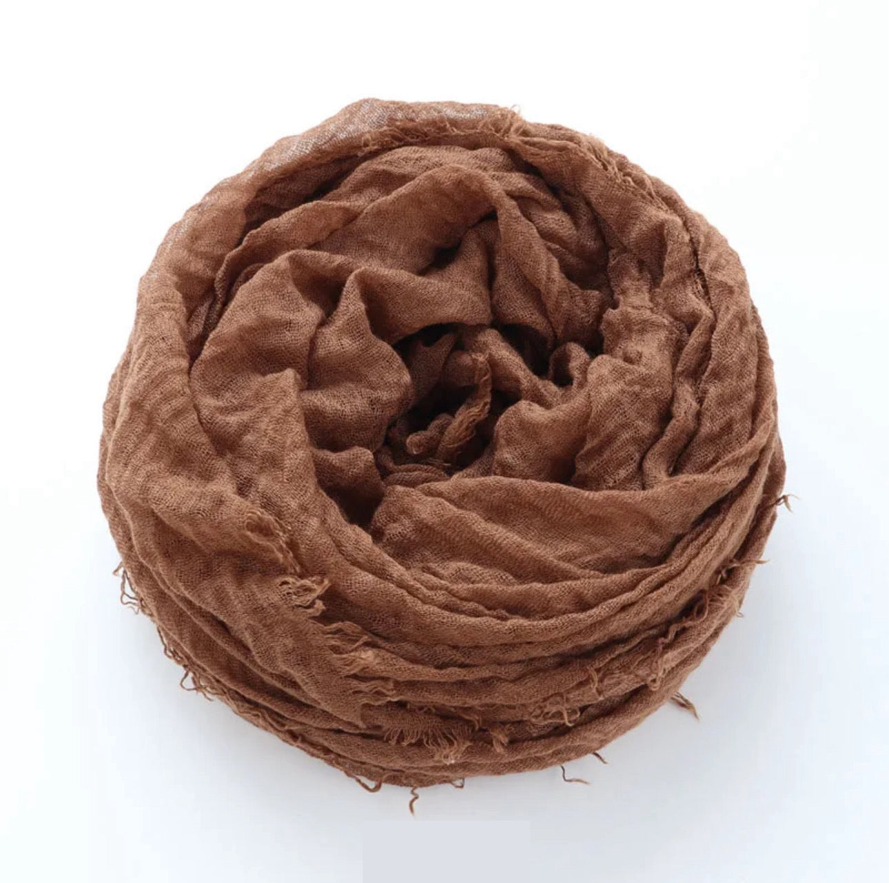 Cotton Crinkle - Caramel