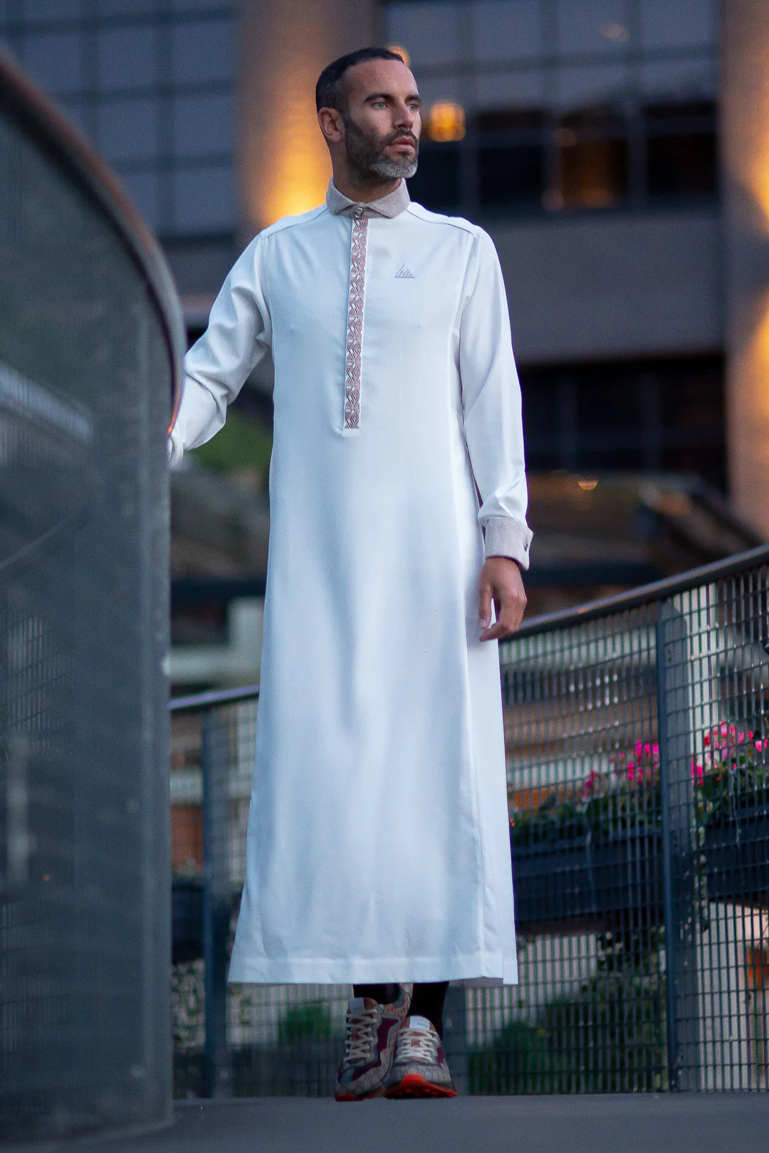 Mens Thobe AL AMEER - White