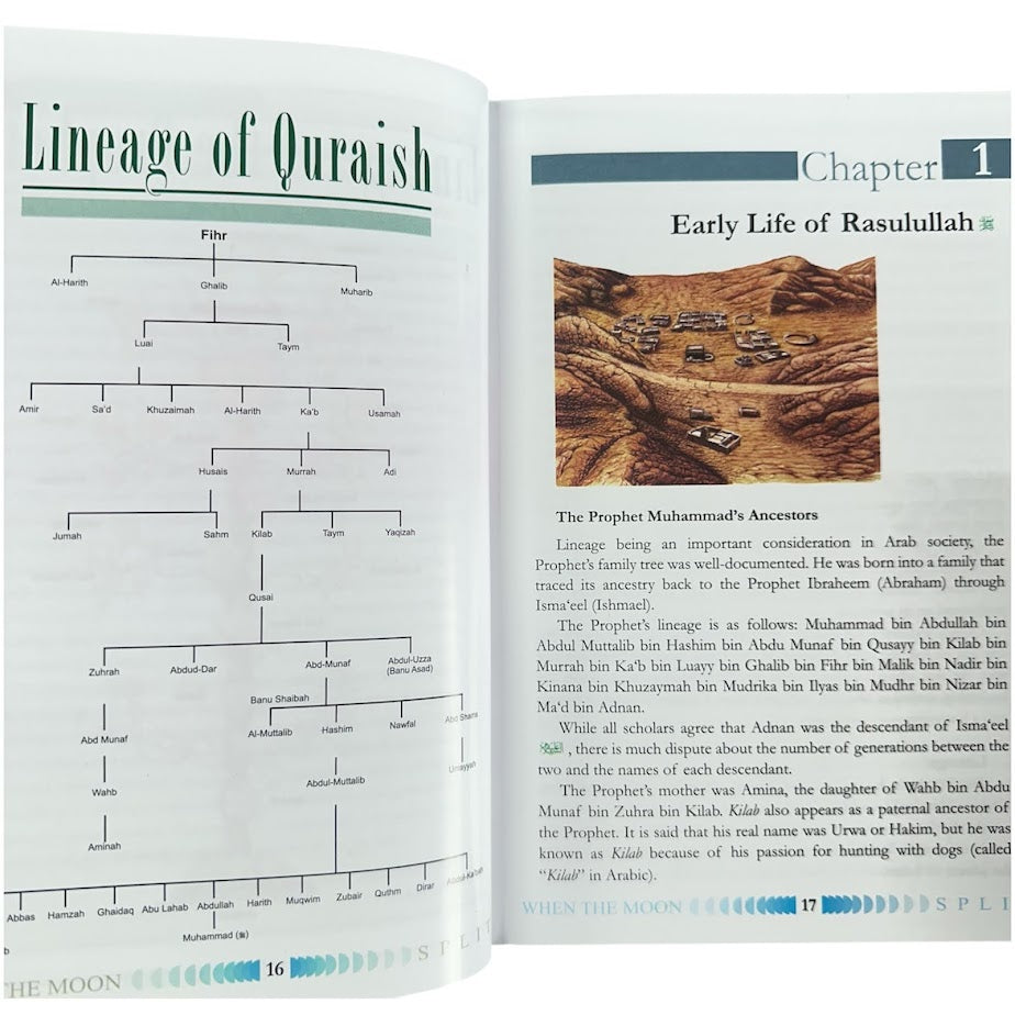 When The Moon Split - A Biography of The Prophet Muhammad (Hardback)