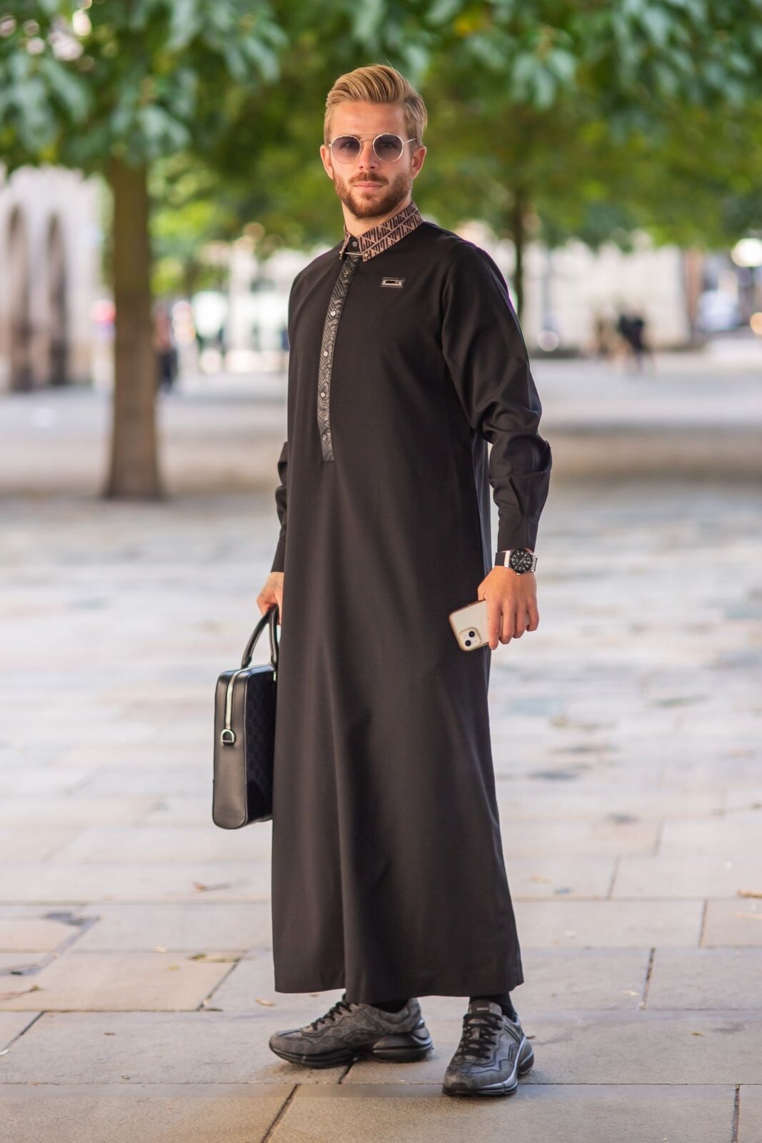 Mens Thobe LAWUNG - Black