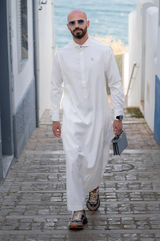 Mens Thobe AL AMEER - White