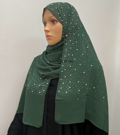 Stone Chiffon Hijabs