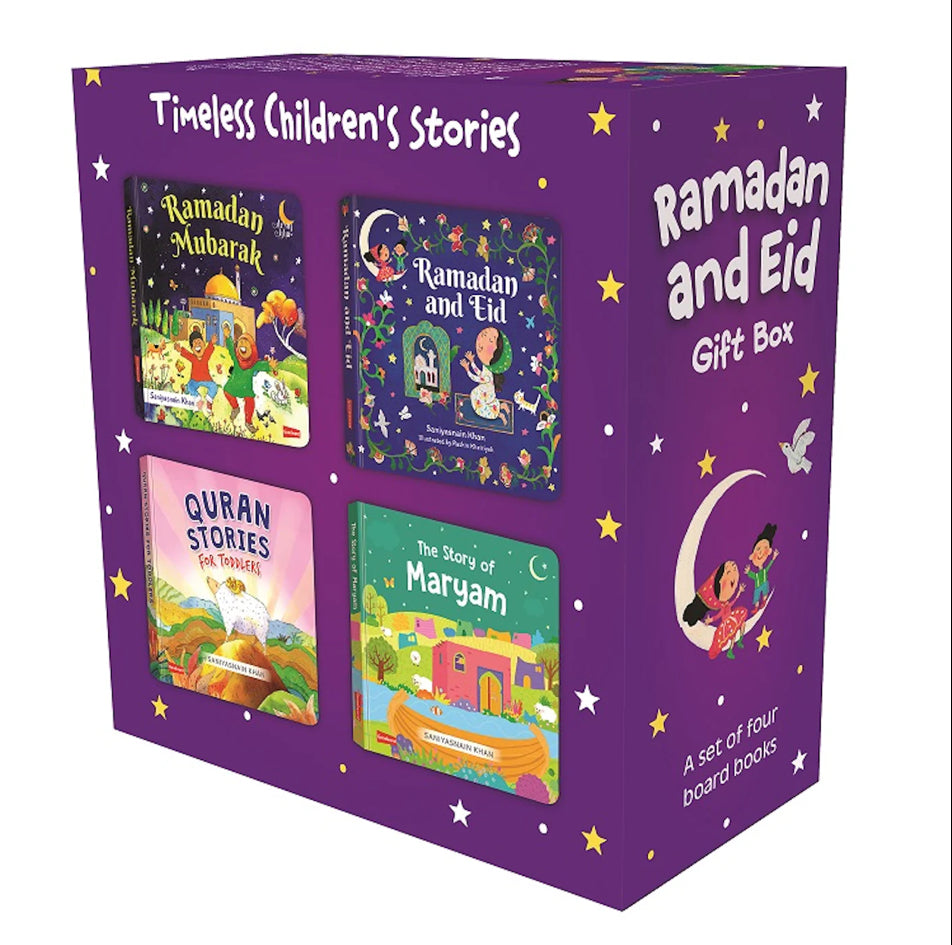 RAMADAN AND EID - GIFT BOX - (4 BOARD BOOKS SET)