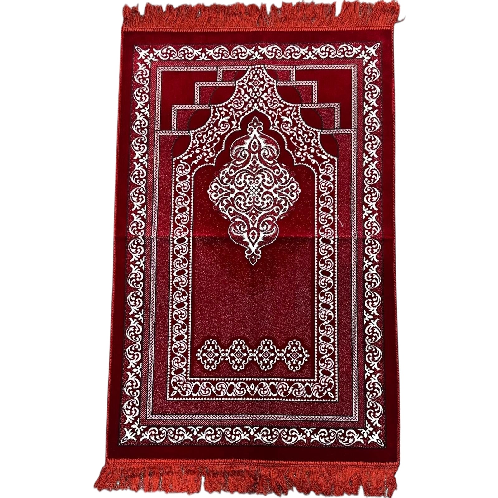 Single Person Prayer Rug - Maroon