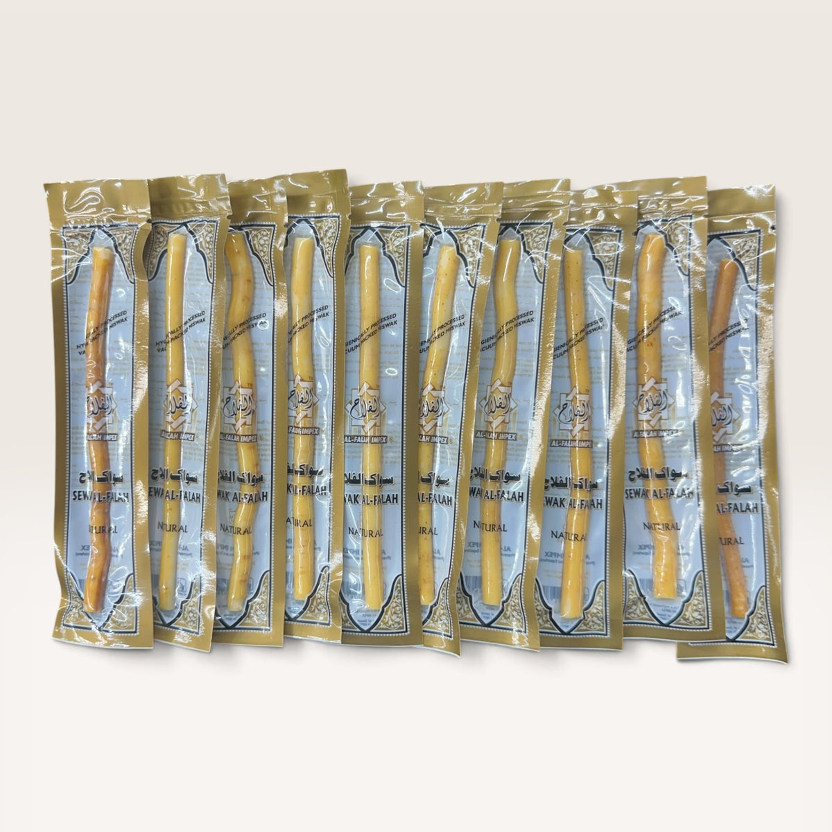 Al-Falah Natural Miswak Sticks | Sewak Toothbrush (THIN)