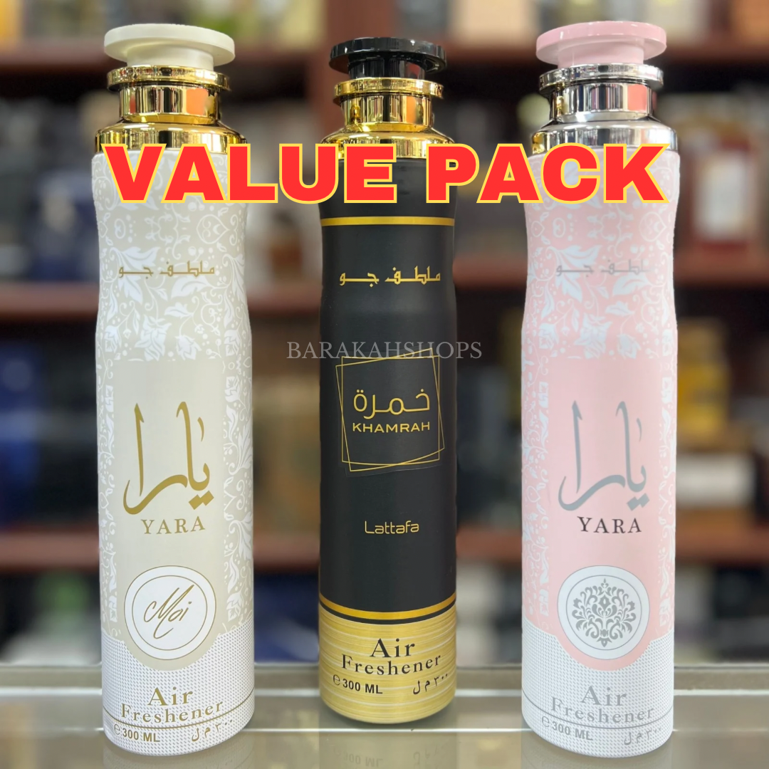 3 Pack Bundle - Yara, Yara Moi, Khamrah