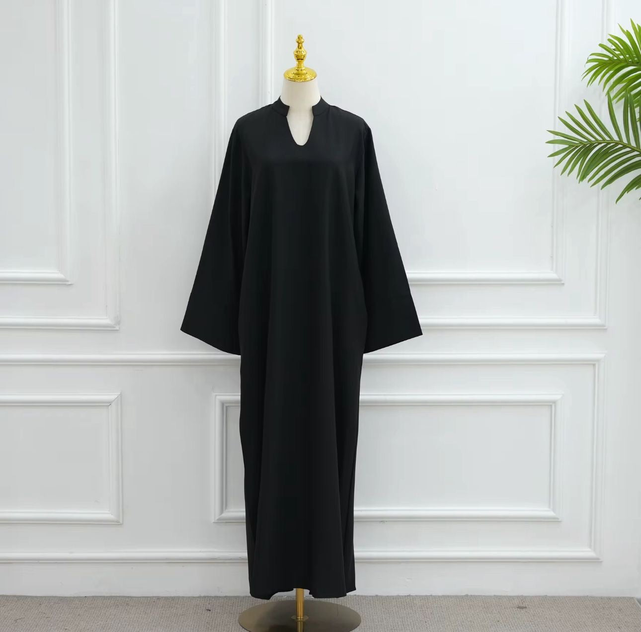 Women’s One Piece Everyday Abaya with Pockets - 4 colors