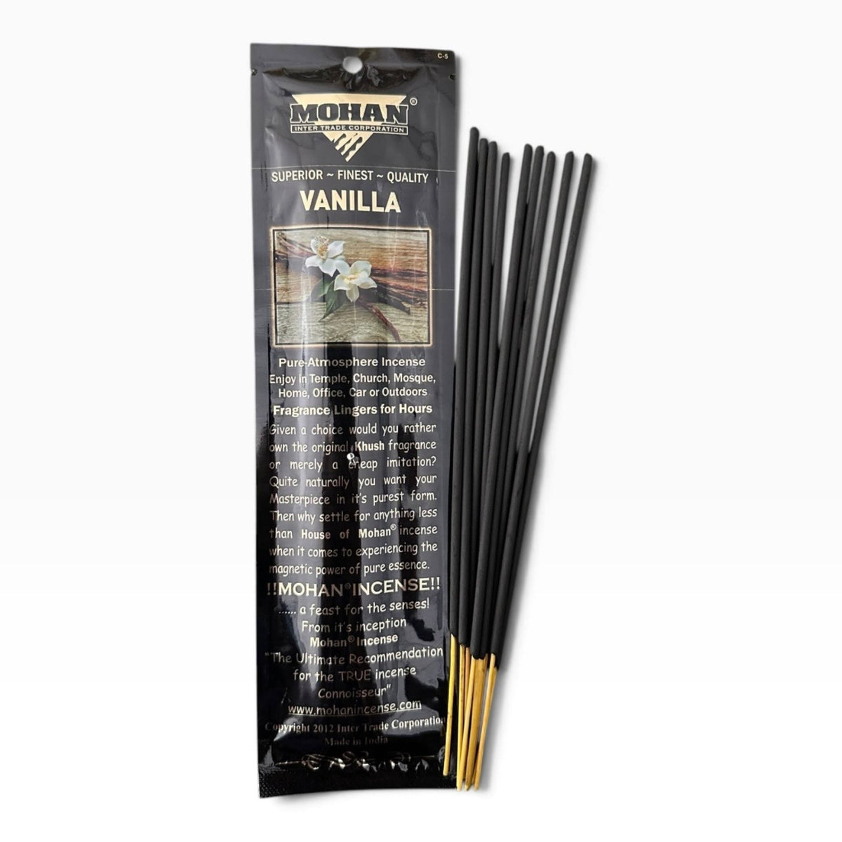 (3 PACK) House of Mohan - Vanilla Incense Stick