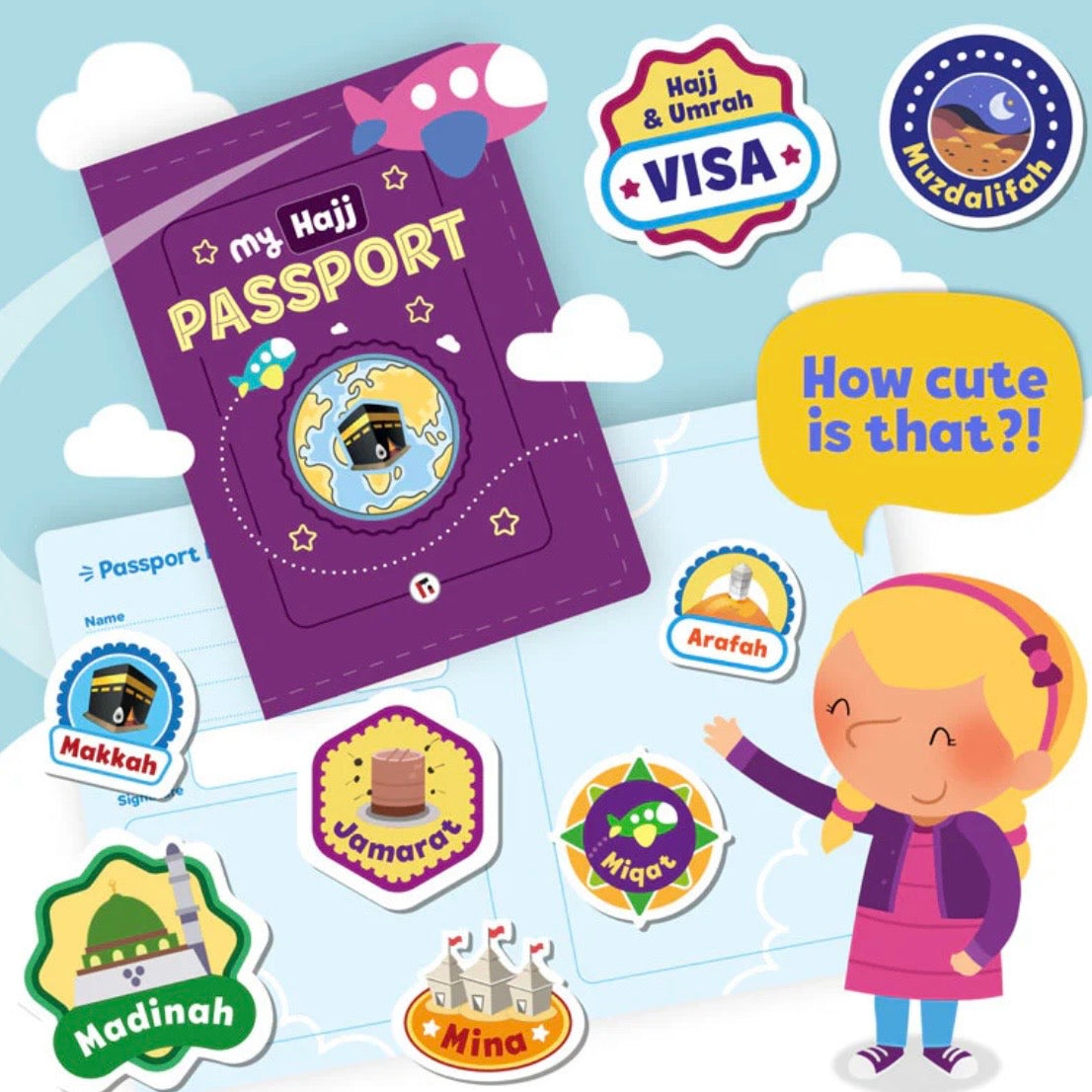 Hajj & Umrah Activity Book (Little Kids 5+)