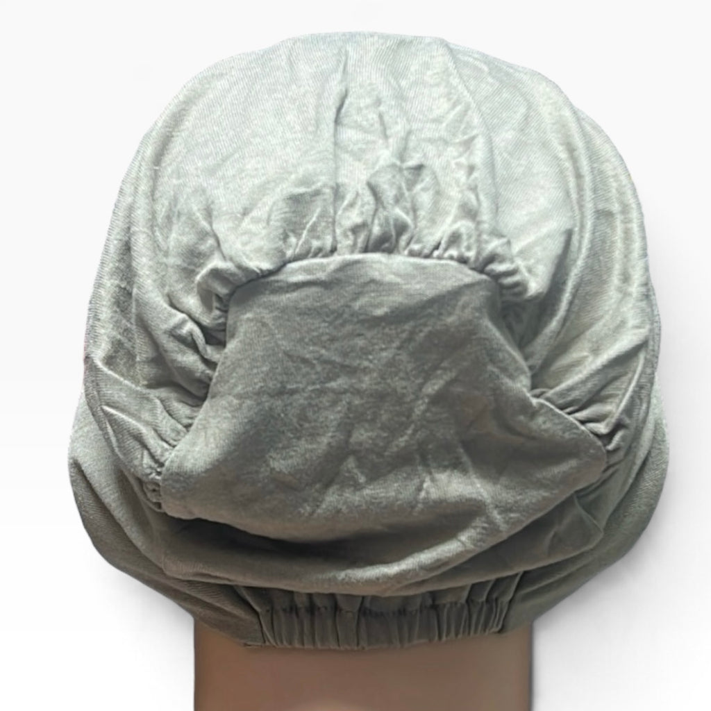 Sage Jersey Bonnet Hijab Undercap – Closed-Back Cooling Cap for Muslim Women | All-Day Hold