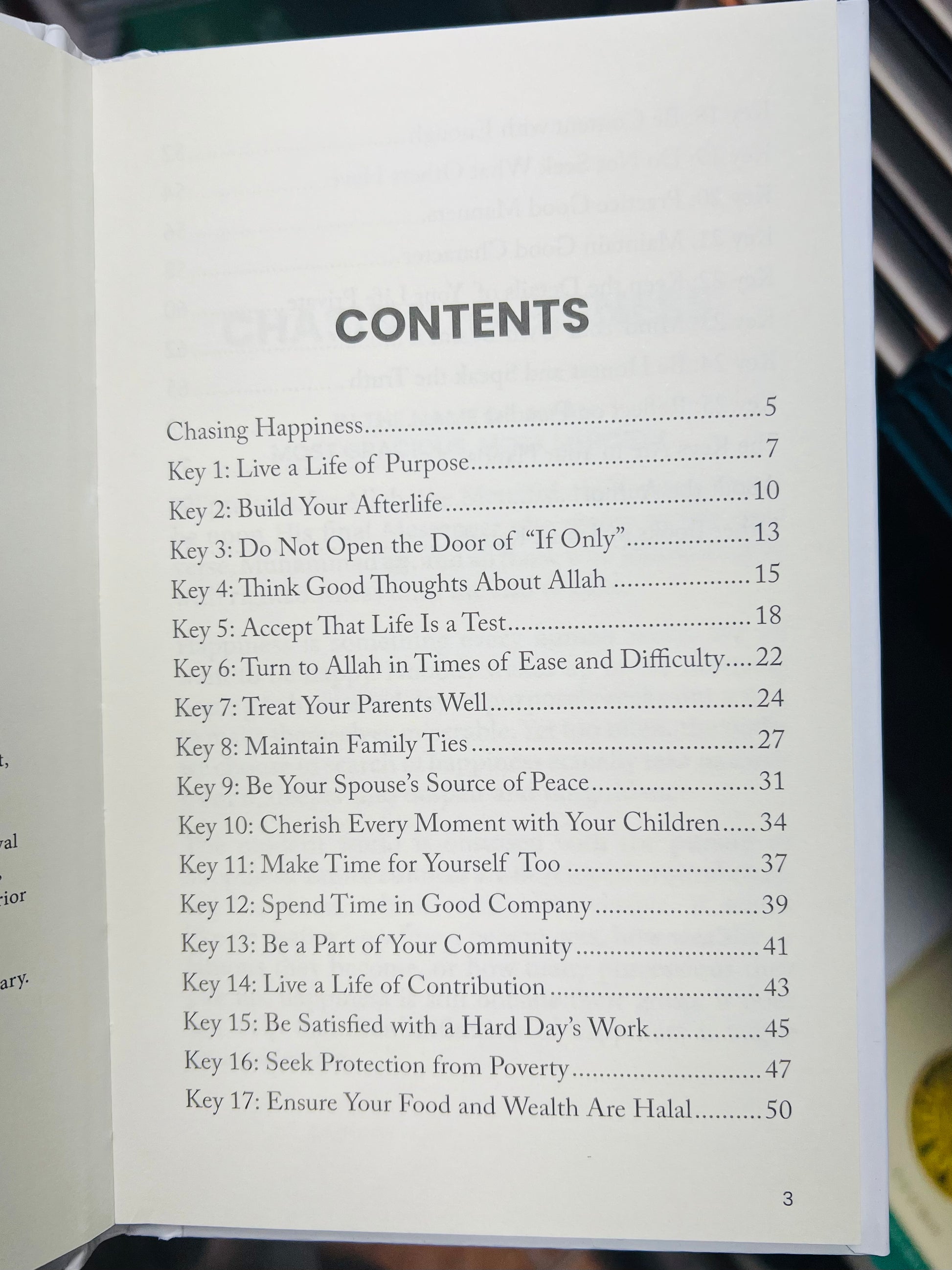 25 Keys to a Happy Life from the Quran and Sunnah