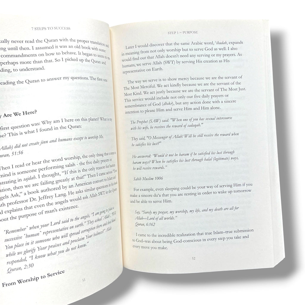7 Steps to Success in Deen & Dunya by Deen Preneurs