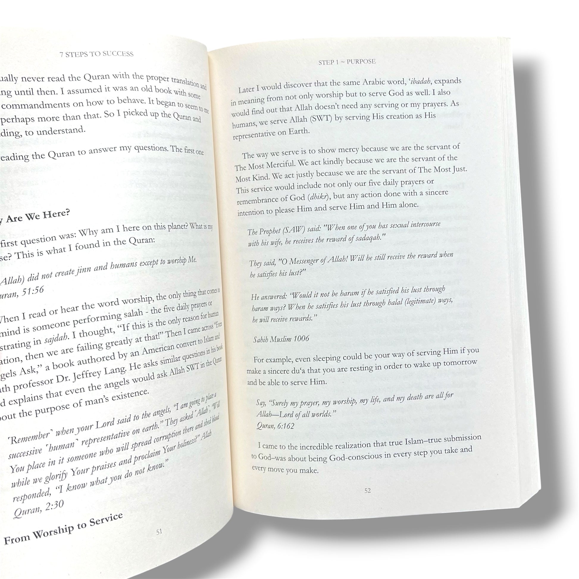 7 Steps to Success in Deen & Dunya by Deen Preneurs