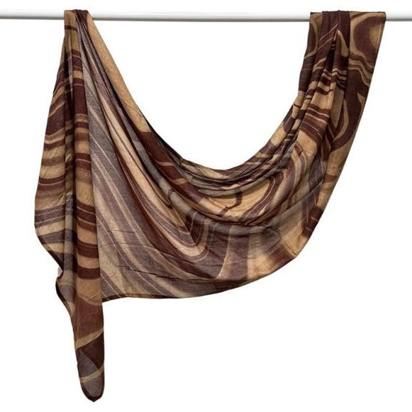 Printed Modal Hijab - Canyon