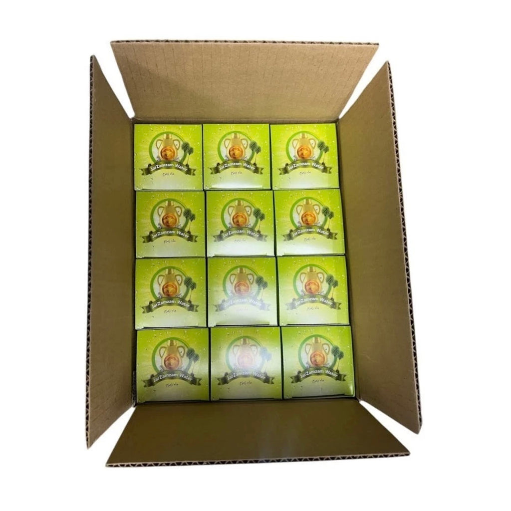 Authentic Pure Zamzam Water - 1/2 Liter (500ml) | Sourced From Makkah *Case Discount