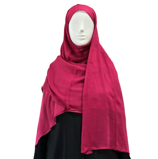 Modal Hijab - Dark Pink
