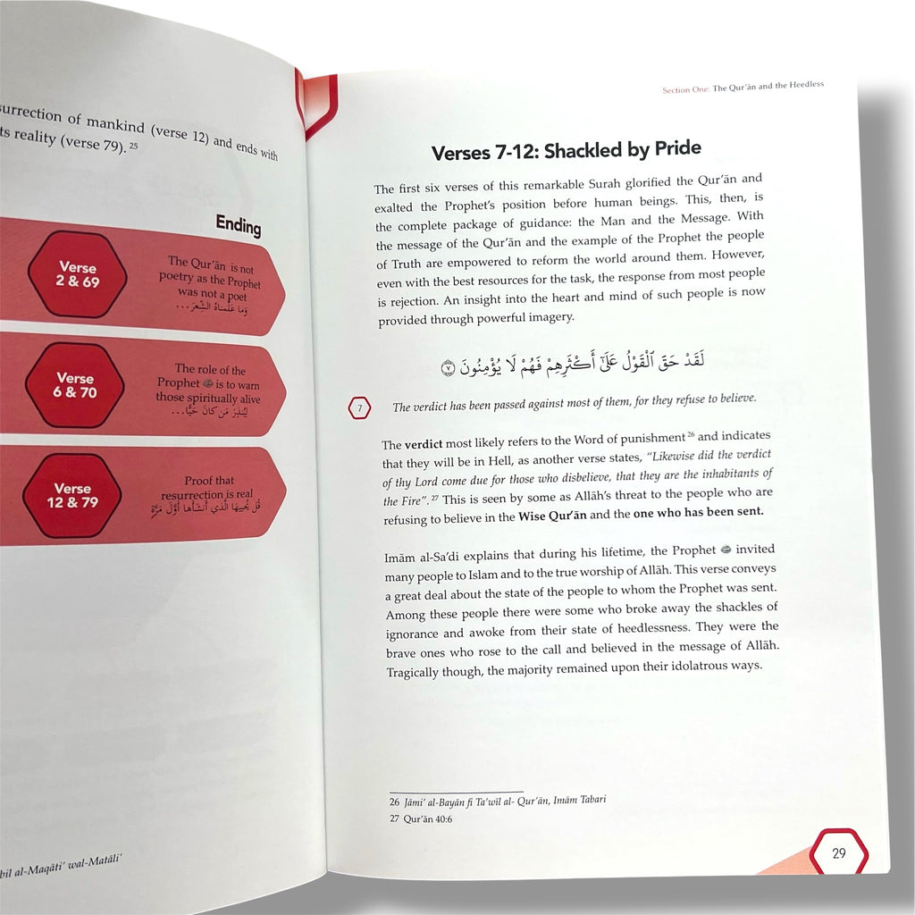 The Heart of the Qur'an: Commentary on Surah Yasin with Diagrams and Illustrations