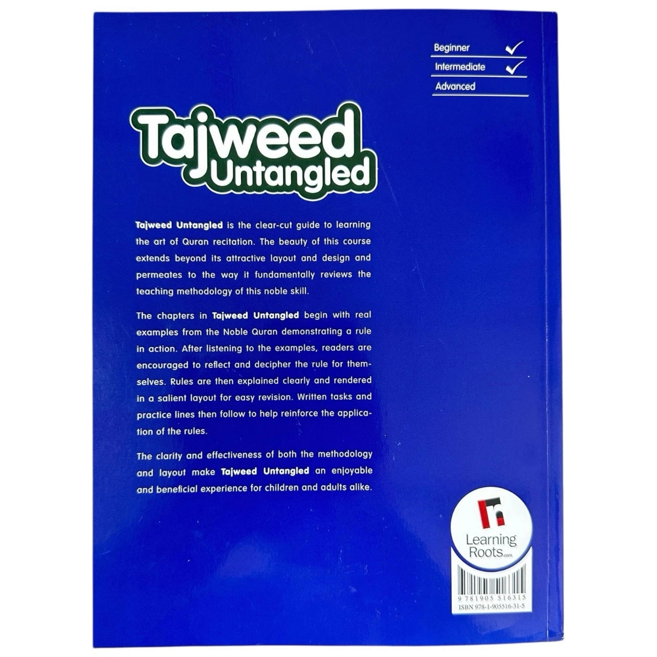 Tajweed Untangled Quran Recitation Pronounce Correctly by Learning Roots for Kids & Adult