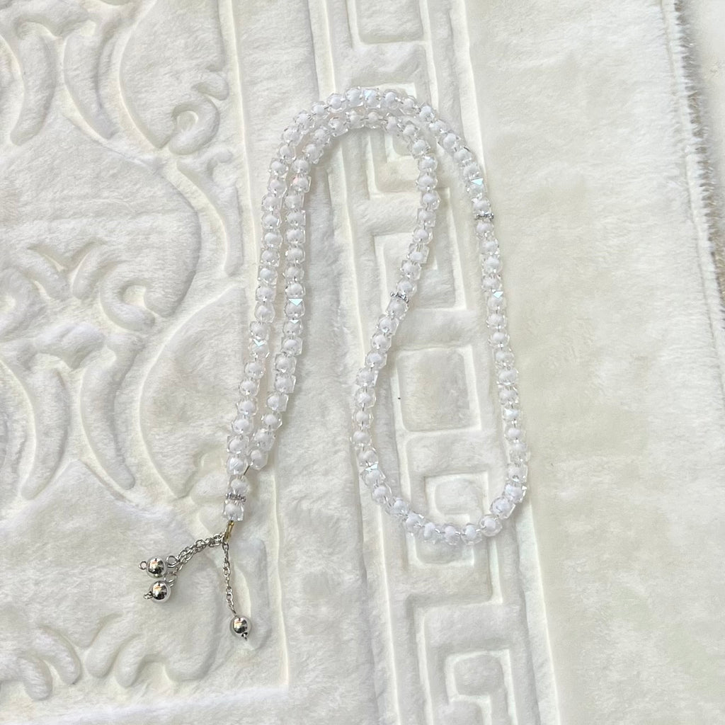 Jewel Tasbih - White