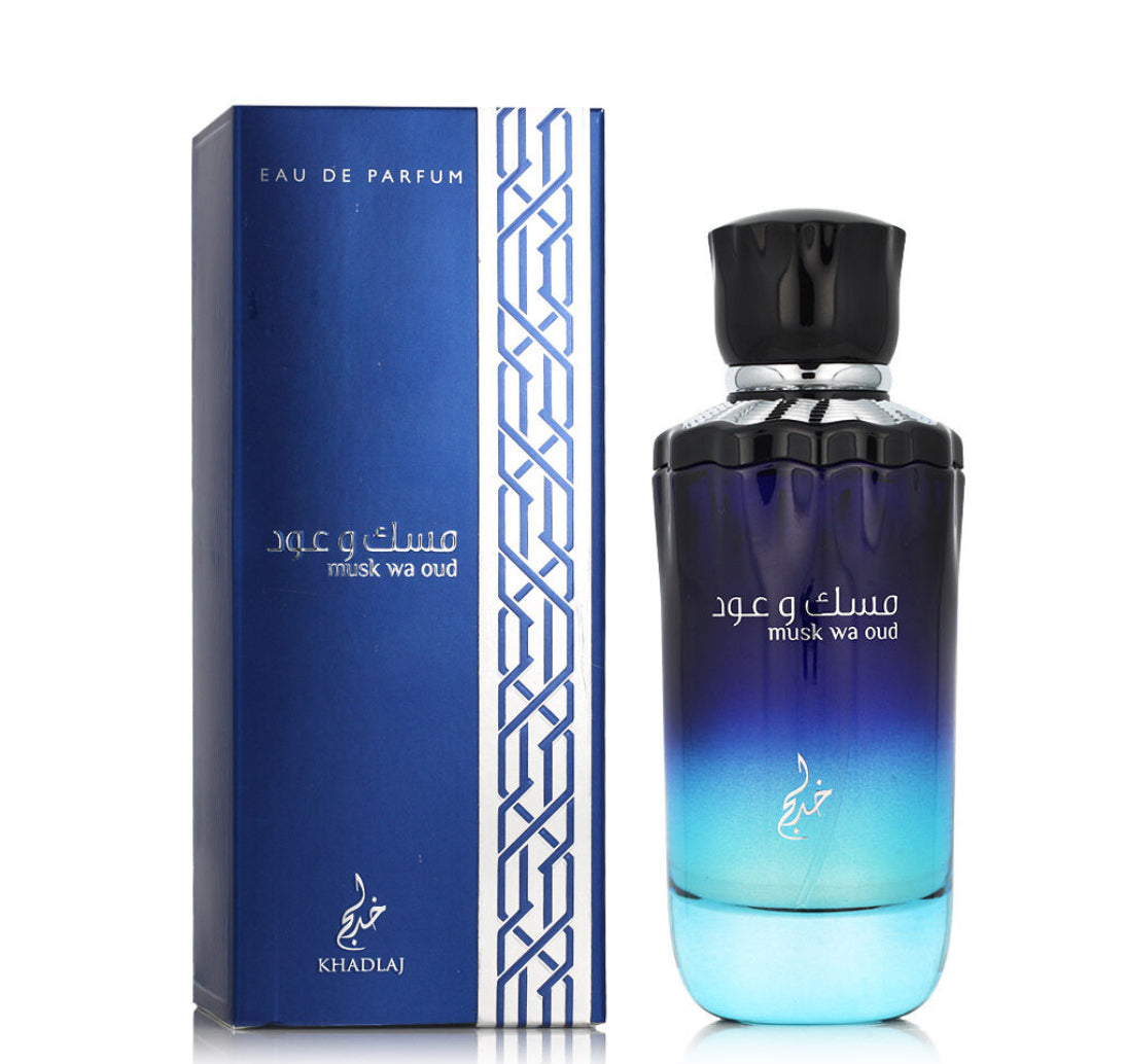 Unisex Musk wa Oud by Khadlaj - 100mL Perfume
