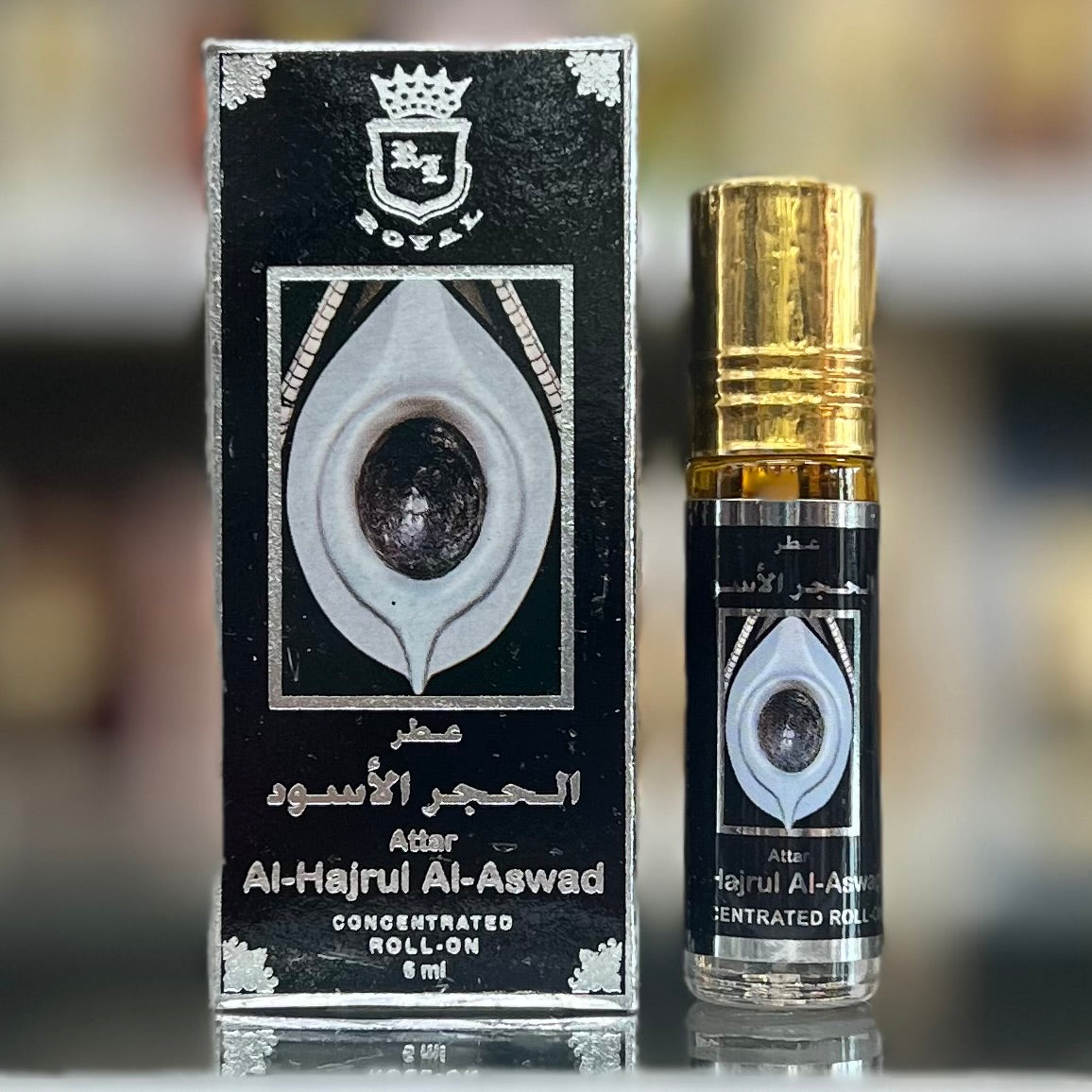 Attar Al-Hajrul Al-Aswad Roll On Perfume Oil - 6ml