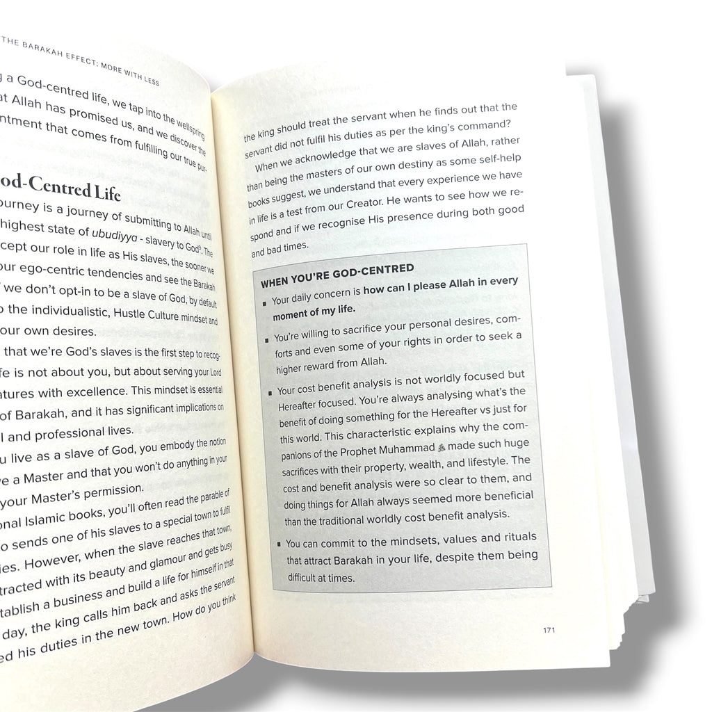 The Barakah Effect: More with Less Hardcover