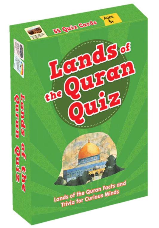 LANDS OF THE QURAN VERSES QUIZ CARDS (Pocket Sized)