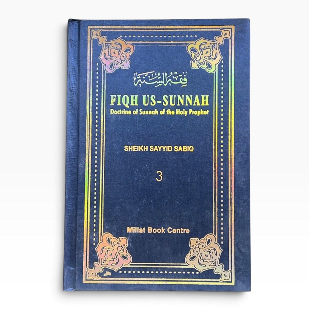 [4 VOLUME SET] Fiqh-us-Sunnah - Doctrine of Sunnah of the Holy Prophet by Sheikh Sayyid Sabiq