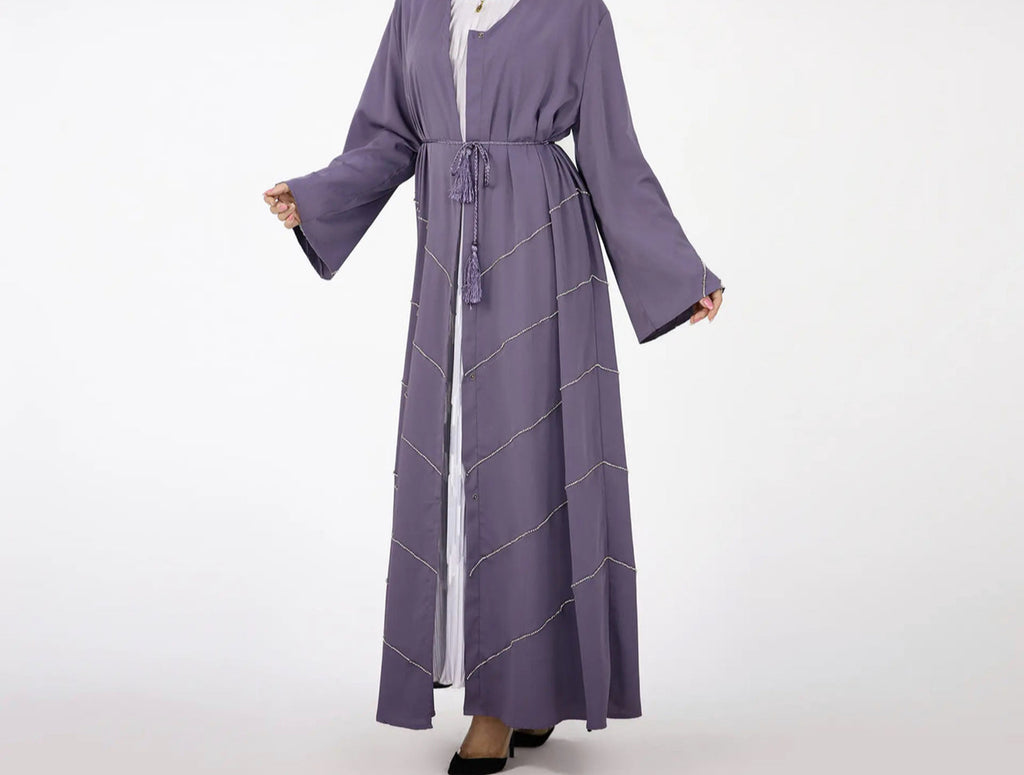 Rhinestone Abaya
