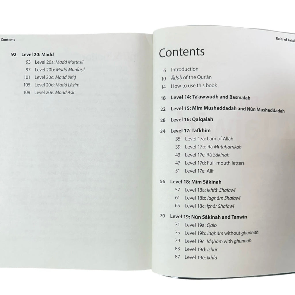 Rules of Tajwid (Madinah Script) Quran Learning to Read Series NEW