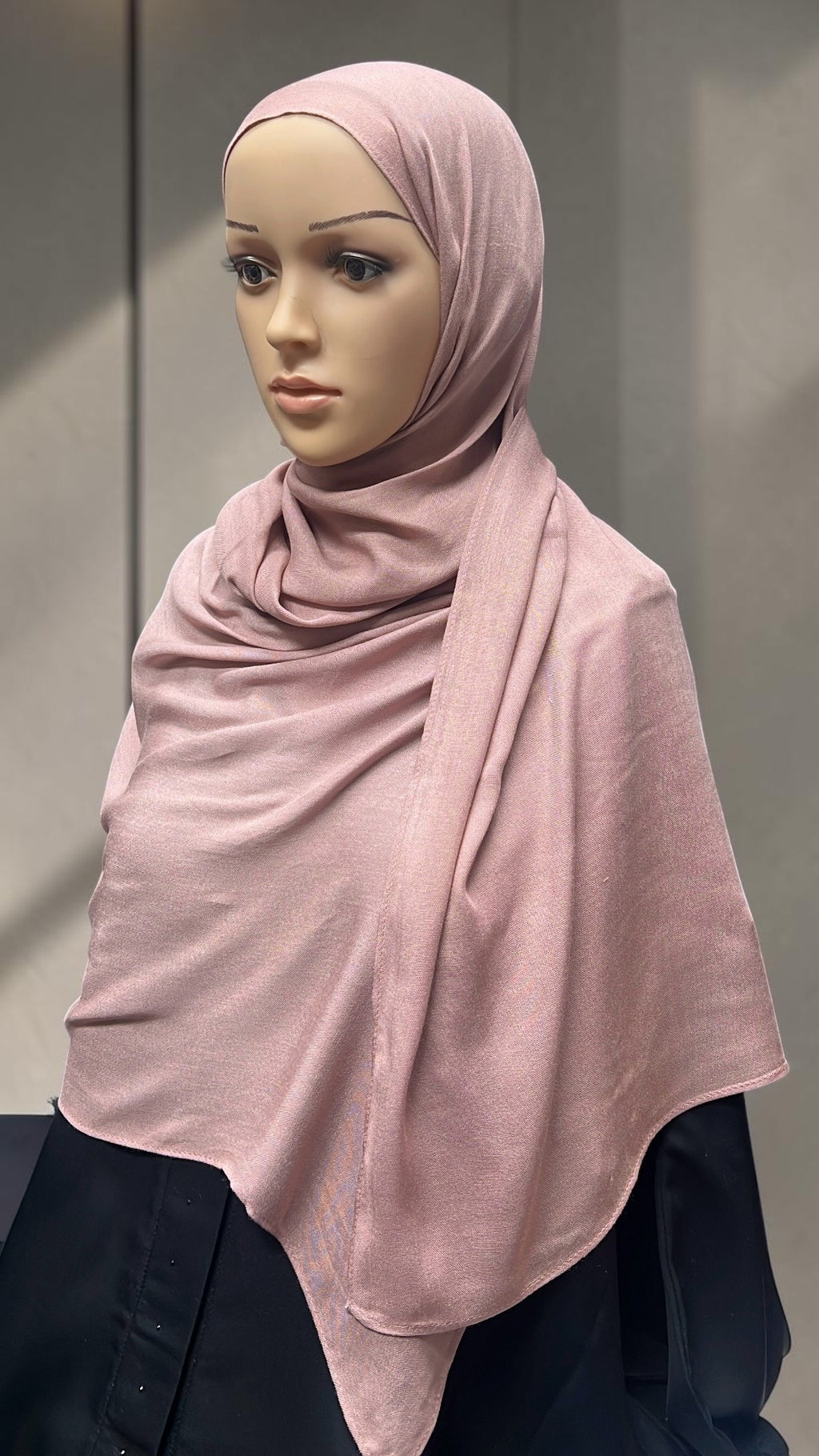 Mauve Standard Modal Hijab – Soft Non-Slip Muslim Hijab Scarf | All-Day Comfort