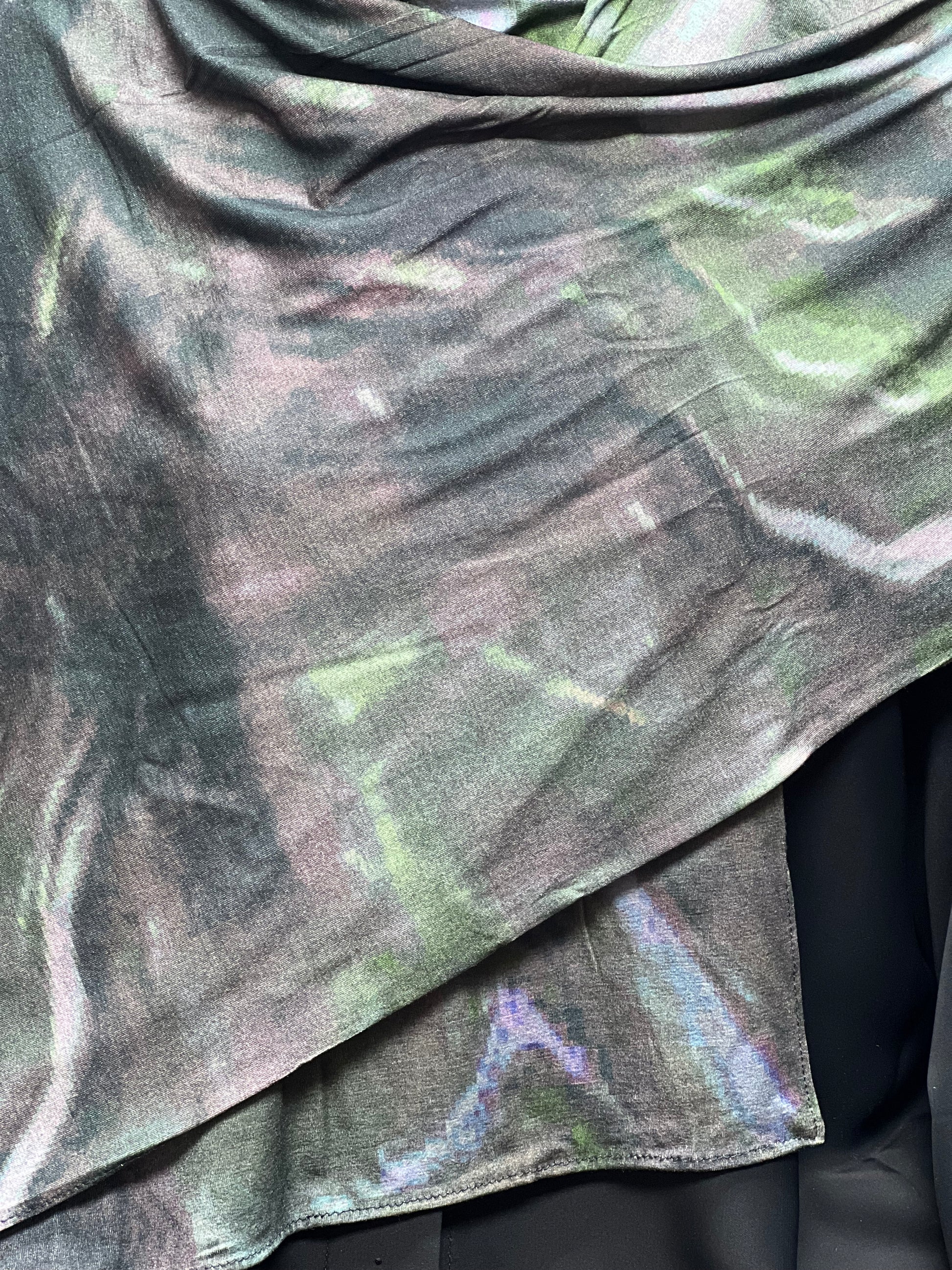 Printed Jersey Hijab - Galaxy