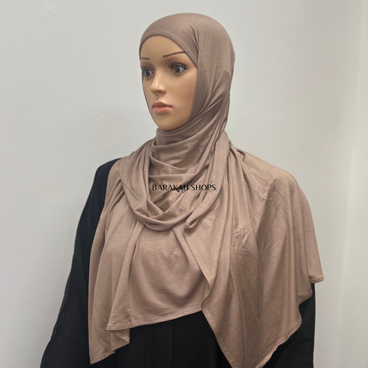 Small Jersey Hijab - Khaki