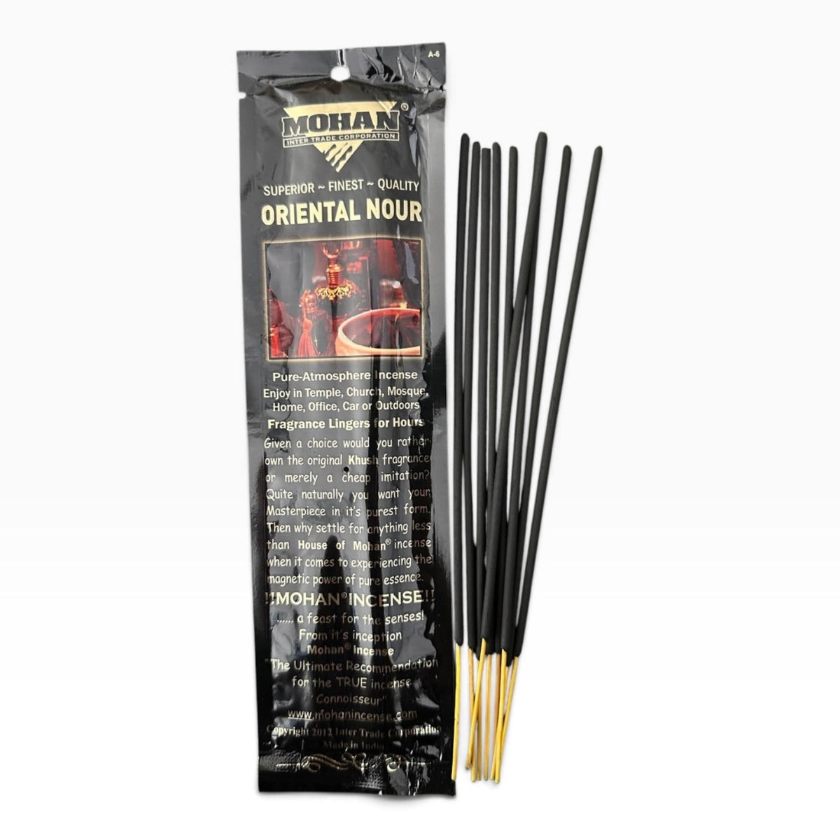 (3 PACK) House of Mohan - Oriental Nour Incense Stick