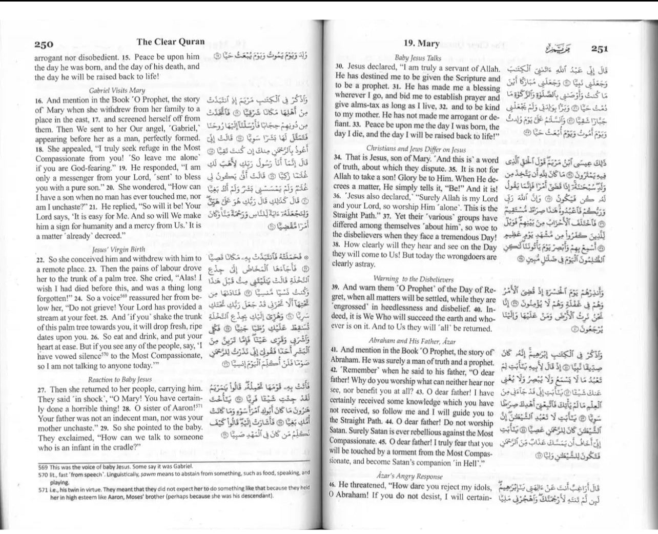 The Clear Quran Arabic/English Parallel Adition