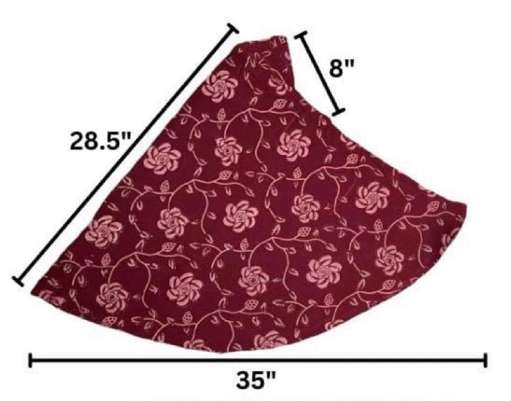 Girls Fancy Hijab Glitter Flowers - Light Gray