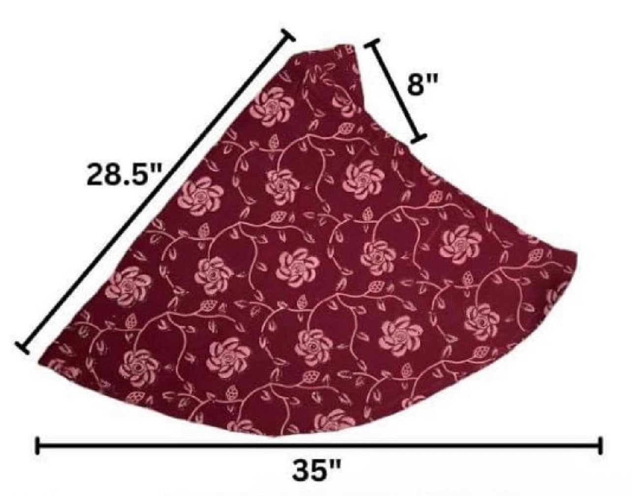 Girls Fancy Hijab Glitter Flowers - Light Gray