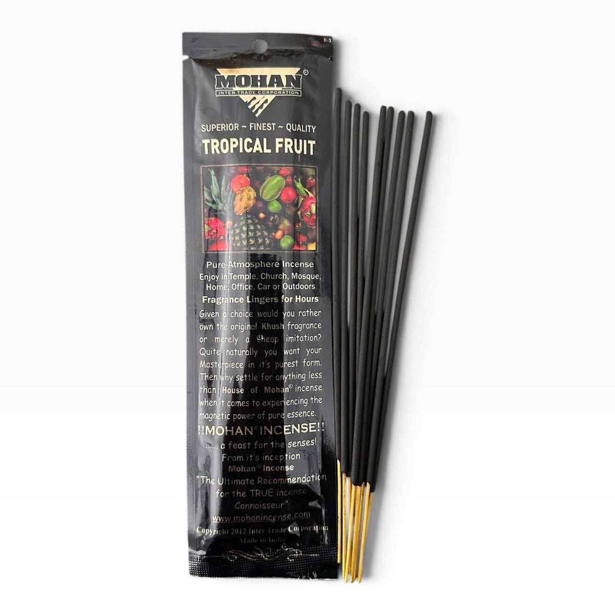 (3 PACK) House of Mohan - Tropical Fruit Incense Stick