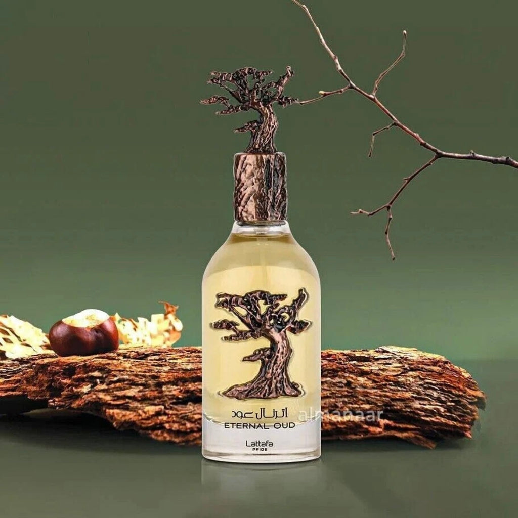 NEW Eternal Oud Lattafa Perfume Spray Cologne EDP Eau De Parfum 100mL 3.4fl oz