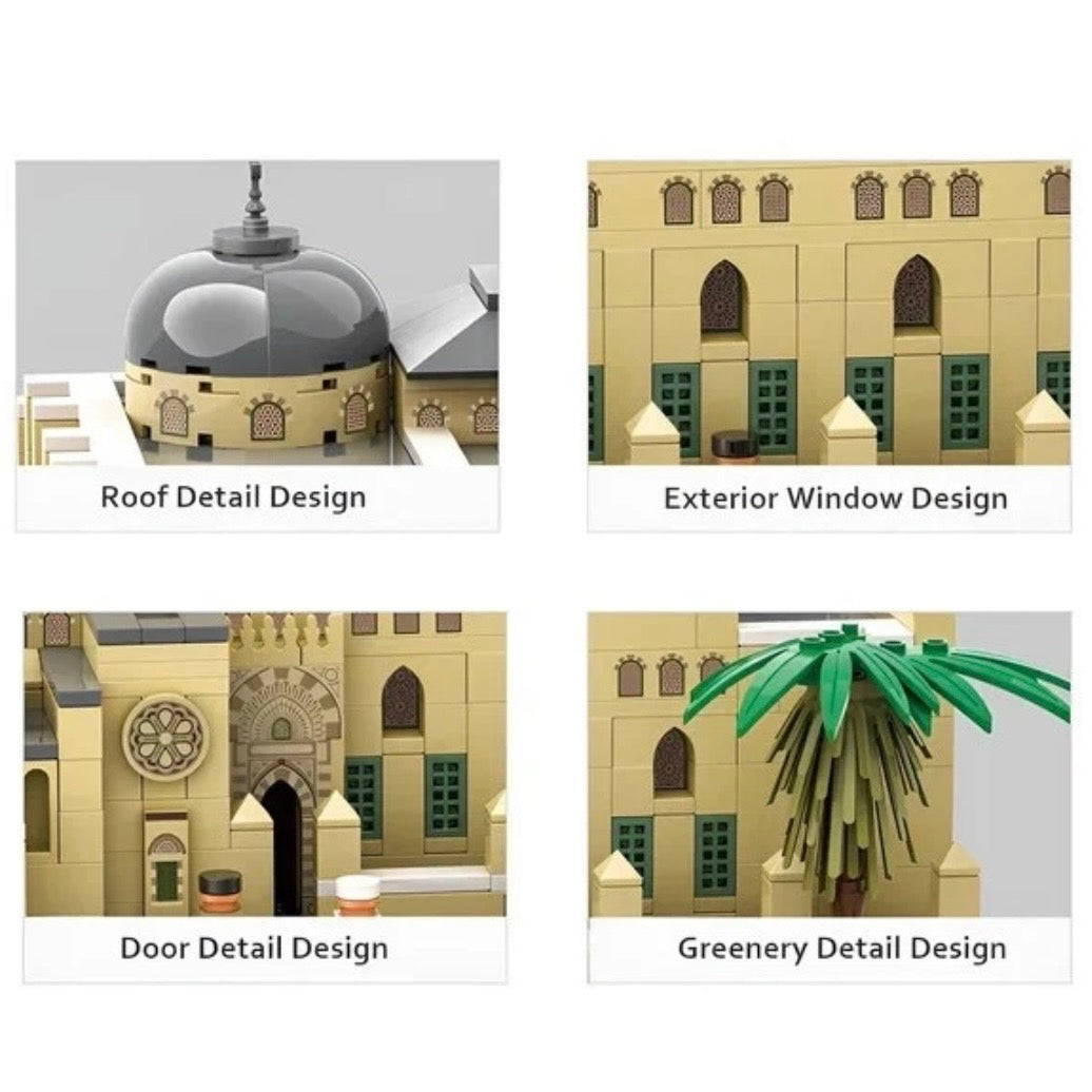 Al Aqsa Mosque Building Blocks Set Masjid Jerusalem - 768 pcs