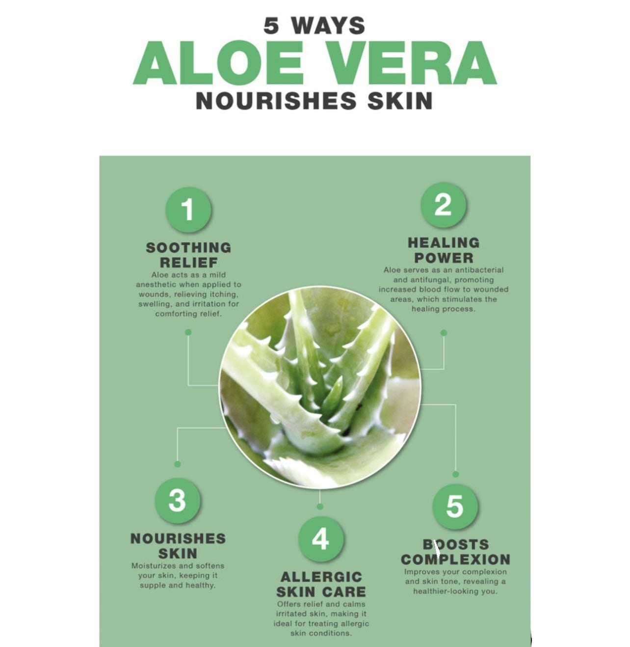 Moisturizing Aloe Vera Skin Healing Oil - 4 oz